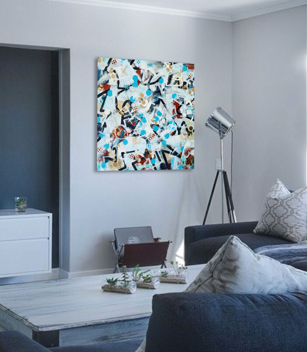 Roads 1 - signé par l'artiste Maryam GSS.